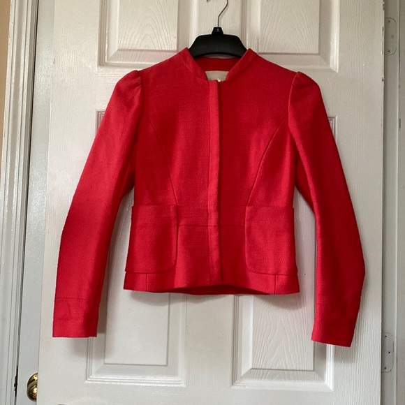 MAJE Paris Bold Barbie Hot Pink Evening Jacket Blazer - Picture 4 of 13